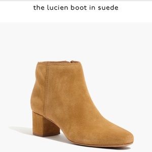 Madewell Lucien Boot in suede